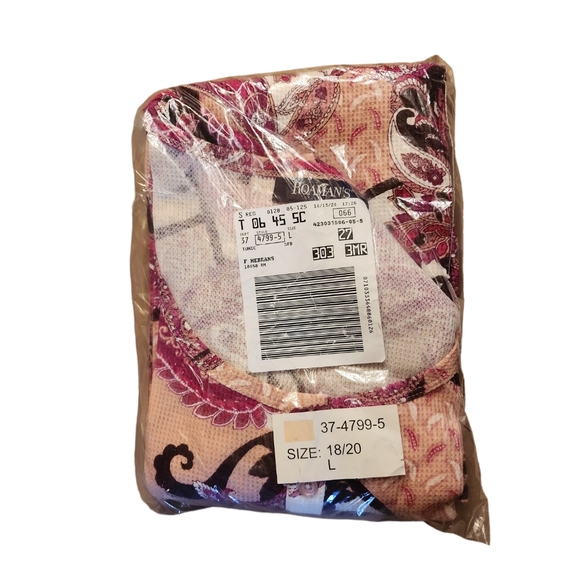 Roaman's Thermal Henley (Size L- Runs Big!) - Picture 2 of 3